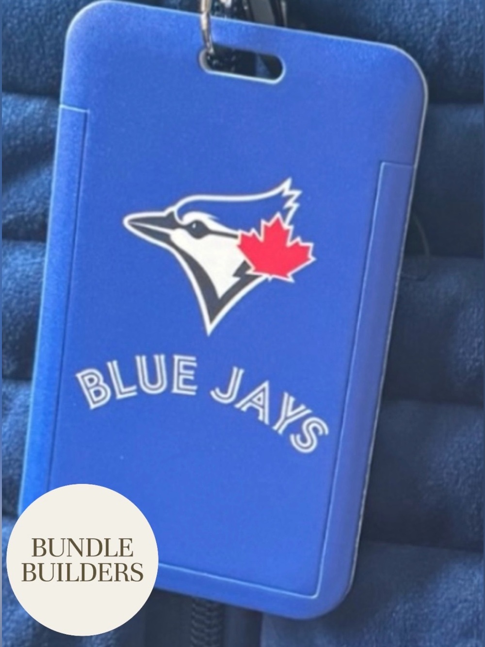 $4 Add-on | Blue Jays Hard Plastic ID Card Holder
